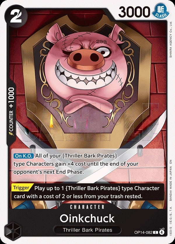 Oinkchuck (OP14-082) — Common One Piece card