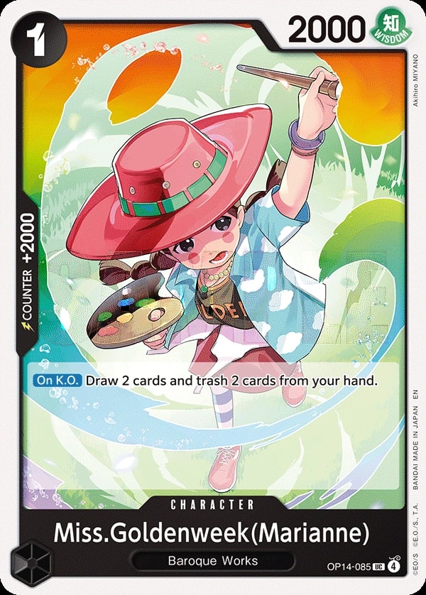Miss.Goldenweek (OP14-085) — Uncommon One Piece card