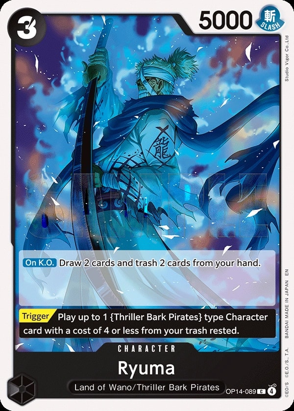 Ryuma (OP14-089) — Common One Piece card