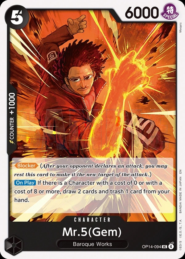 Mr.5 (OP14-094) — Uncommon One Piece card