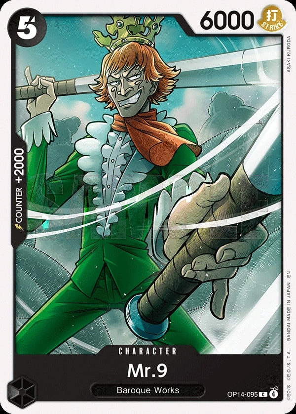 Mr.9 (OP14-095) — Common One Piece card