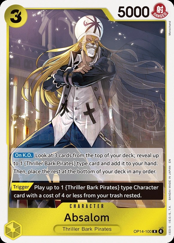 Absalom (OP14-100) — Rare One Piece card