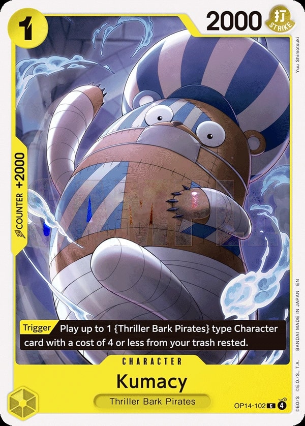 Kumacy (OP14-102) — Common One Piece card