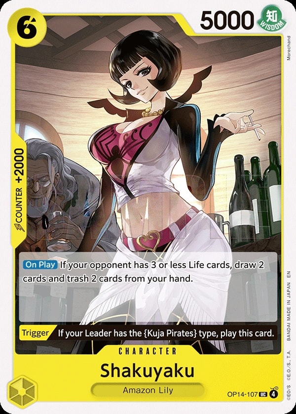 Shakuyaku (OP14-107) — Uncommon One Piece card