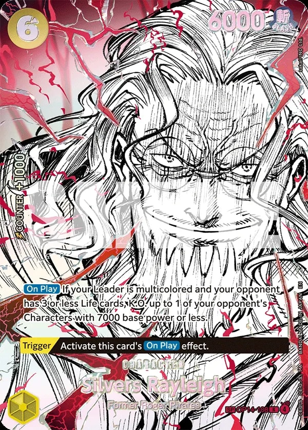 Silvers Rayleigh (108) (OP14-108) One Piece card