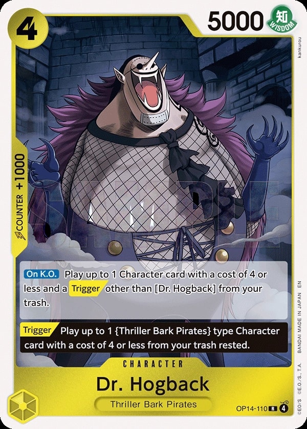 Dr. Hogback (OP14-110) — Rare One Piece card