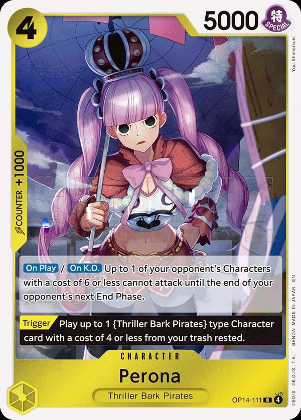 Perona - OP14-111 (OP14-111) — Rare One Piece card