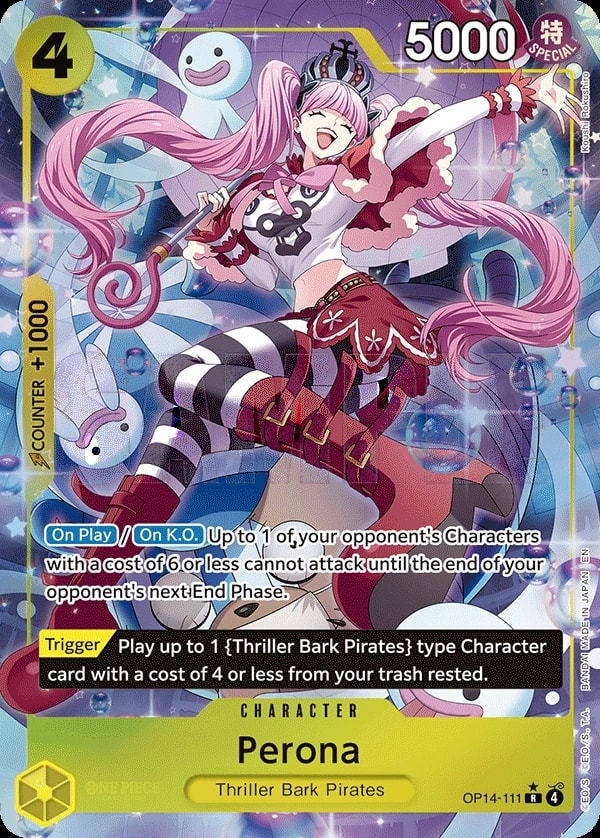 Perona - OP14-111 (111) (Alternate Art) One Piece card
