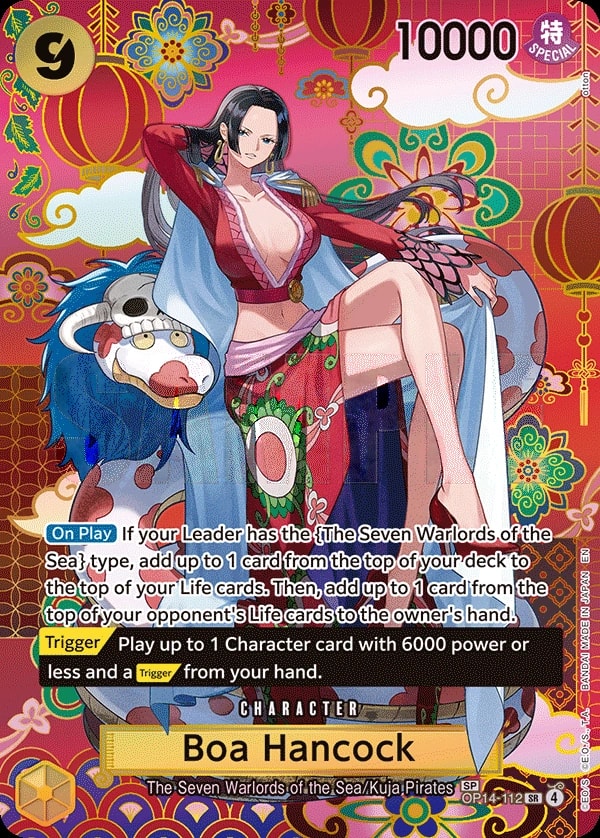 Boa Hancock - OP14-112 (112) (SP) One Piece card