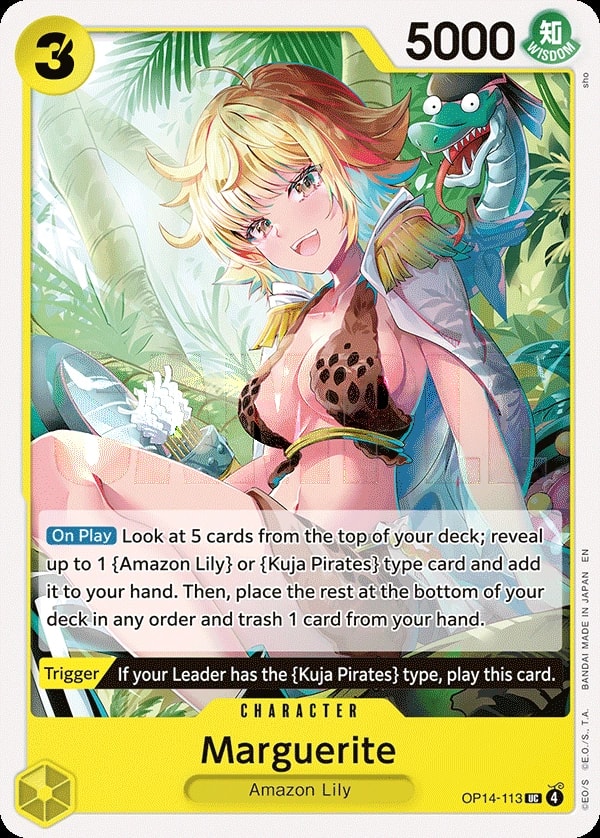 Marguerite (OP14-113) — Uncommon One Piece card