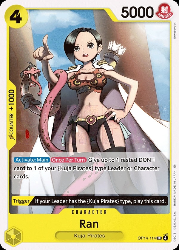 Ran (OP14-114) — Uncommon One Piece card