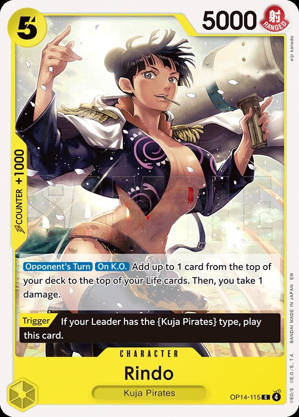 Rindo (OP14-115) — Common One Piece card