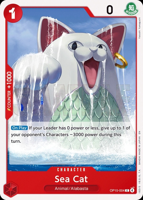 Sea Cat (OP15-004) — Common One Piece card