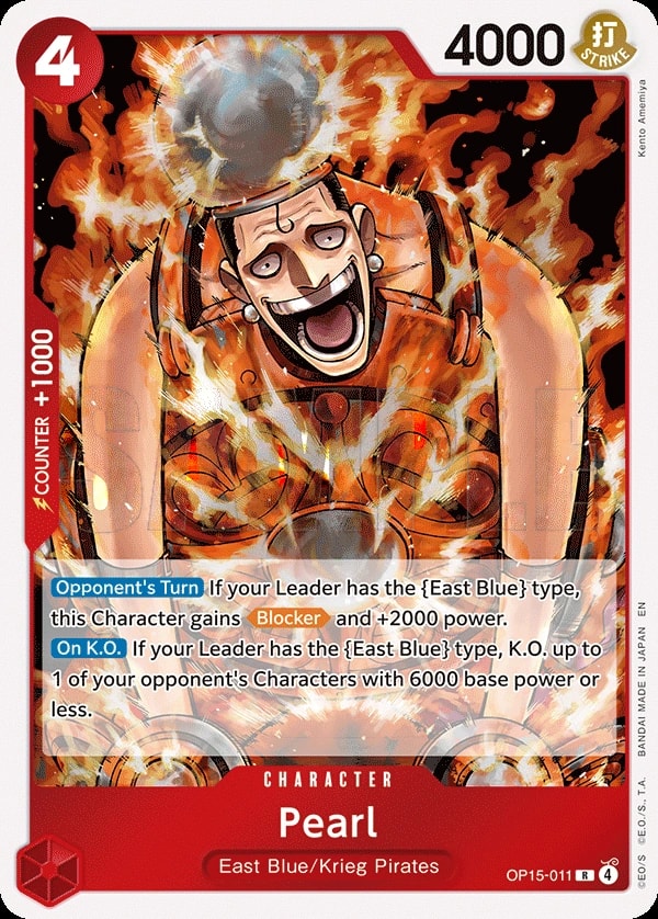 Pearl (OP15-011) — Rare One Piece card