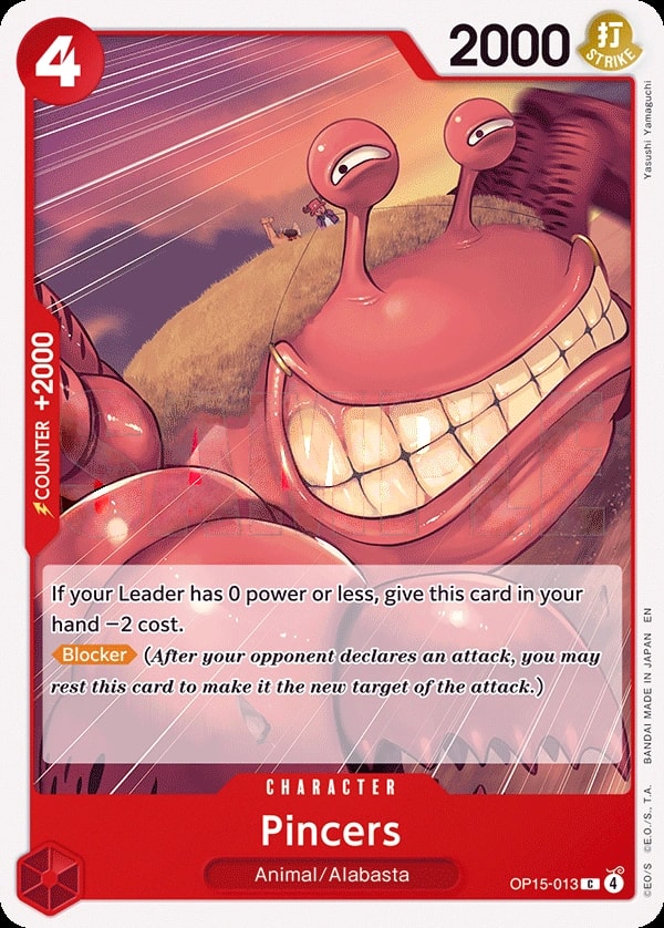 Pincers (OP15-013) — Common One Piece card