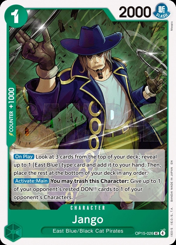 Jango (OP15-026) — Uncommon One Piece card