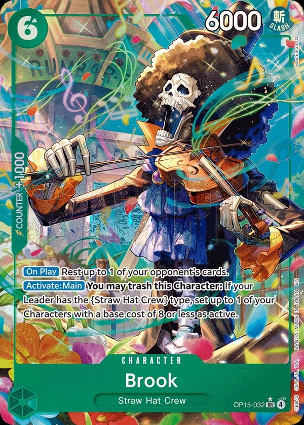 Brook (032) (OP15-032) One Piece card