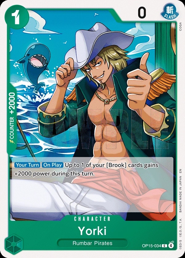 Yorki (OP15-034) — Common One Piece card