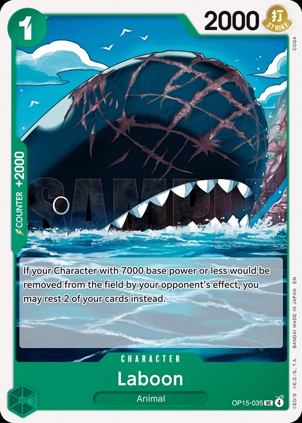 Laboon (OP15-035) — Uncommon One Piece card