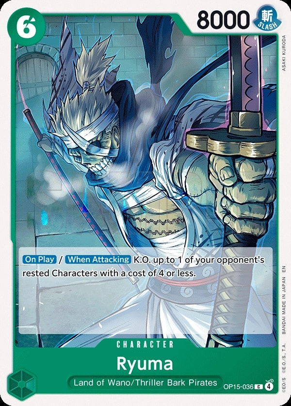 Ryuma (OP15-036) — Common One Piece card