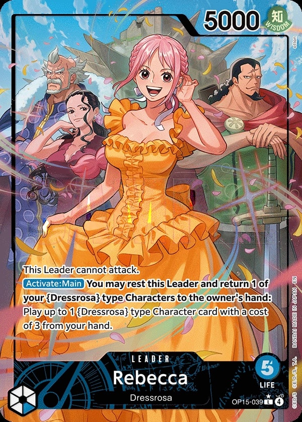 Rebecca (039) (OP15-039) One Piece card
