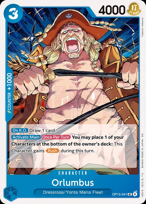 Orlumbus (OP15-041) — Uncommon One Piece card