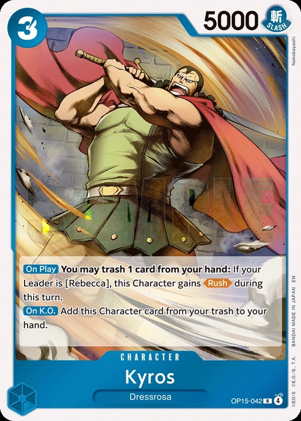 Kyros (OP15-042) — Rare One Piece card