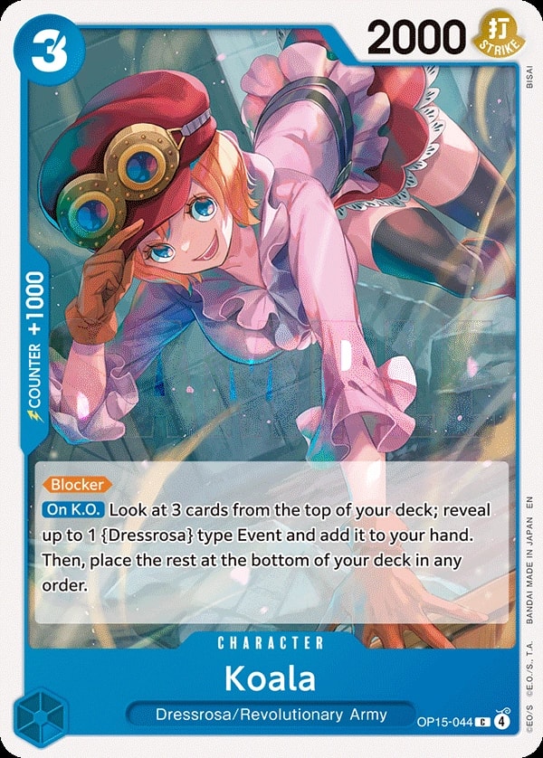 Koala (OP15-044) — Common One Piece card