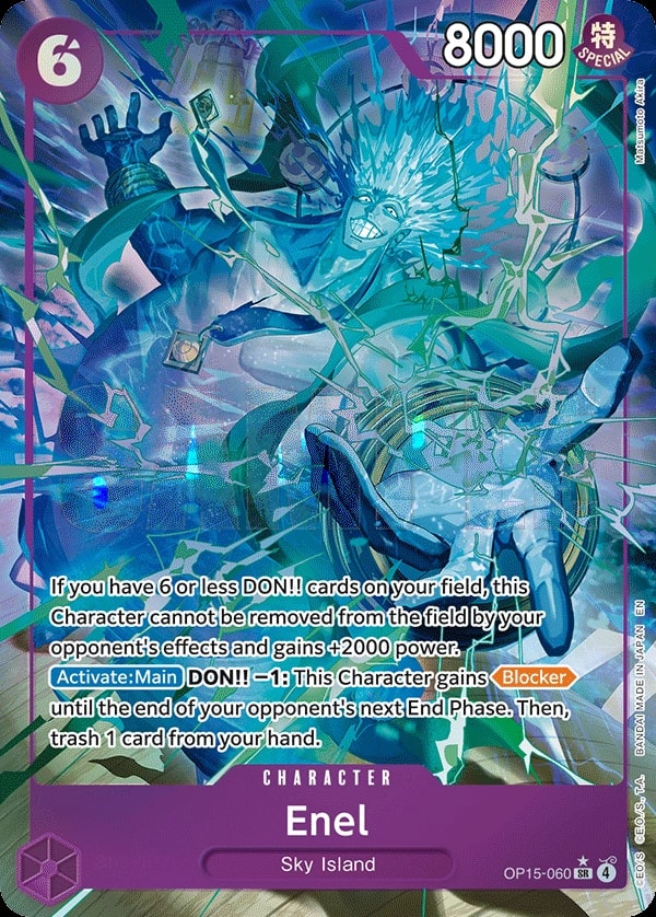 Enel (060) (OP15-060) One Piece card
