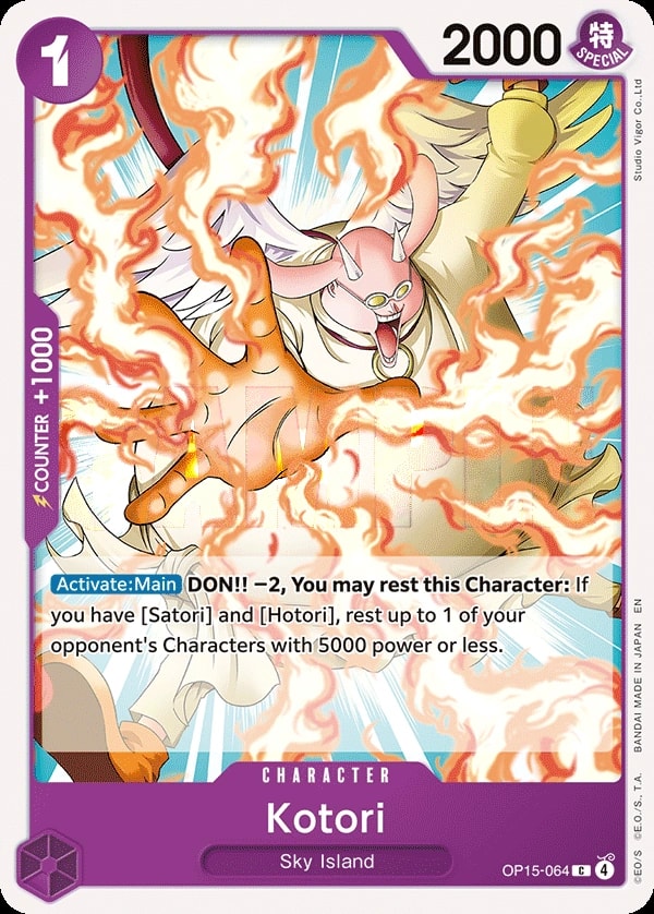 Kotori (OP15-064) — Common One Piece card