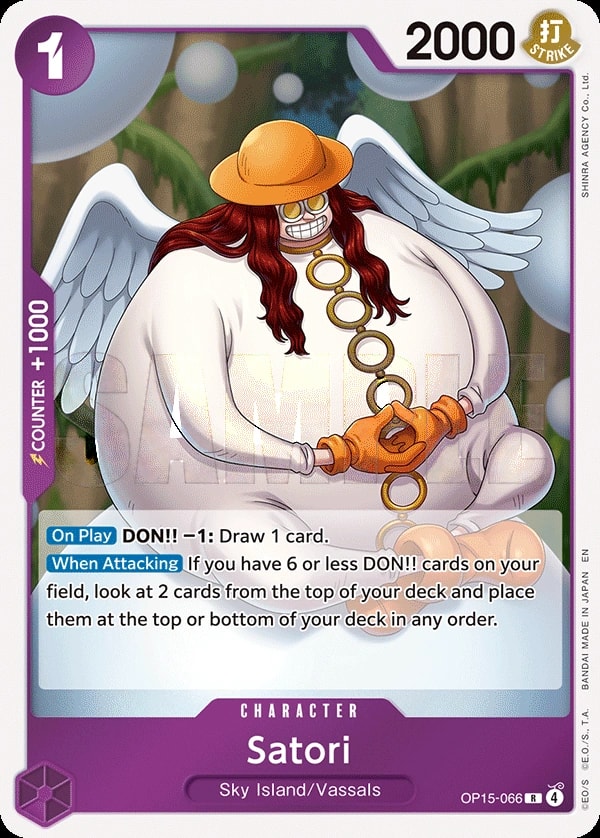 Satori (OP15-066) — Rare One Piece card