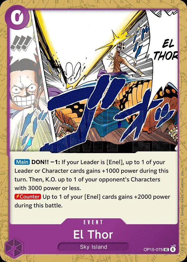 El Thor (OP15-075) — Uncommon One Piece card