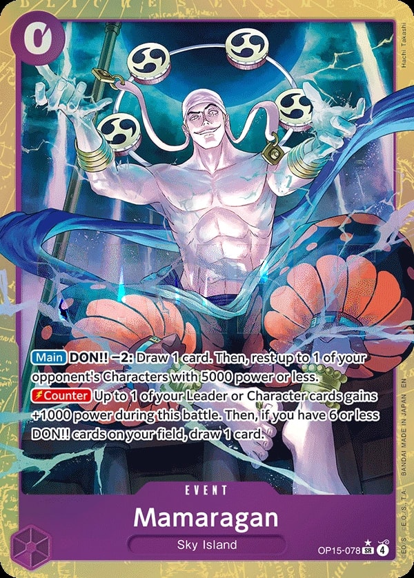Mamaragan (078) (Alternate Art) One Piece card