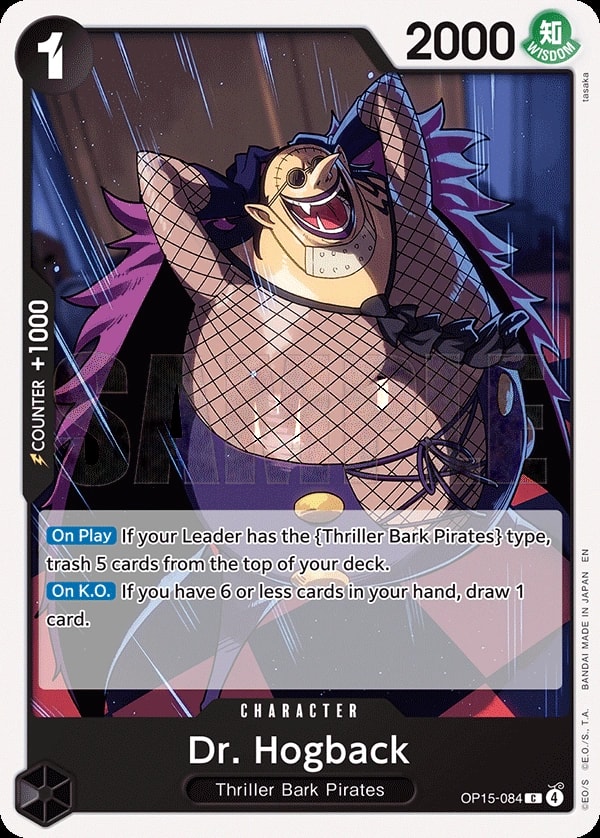 Dr. Hogback (OP15-084) — Common One Piece card