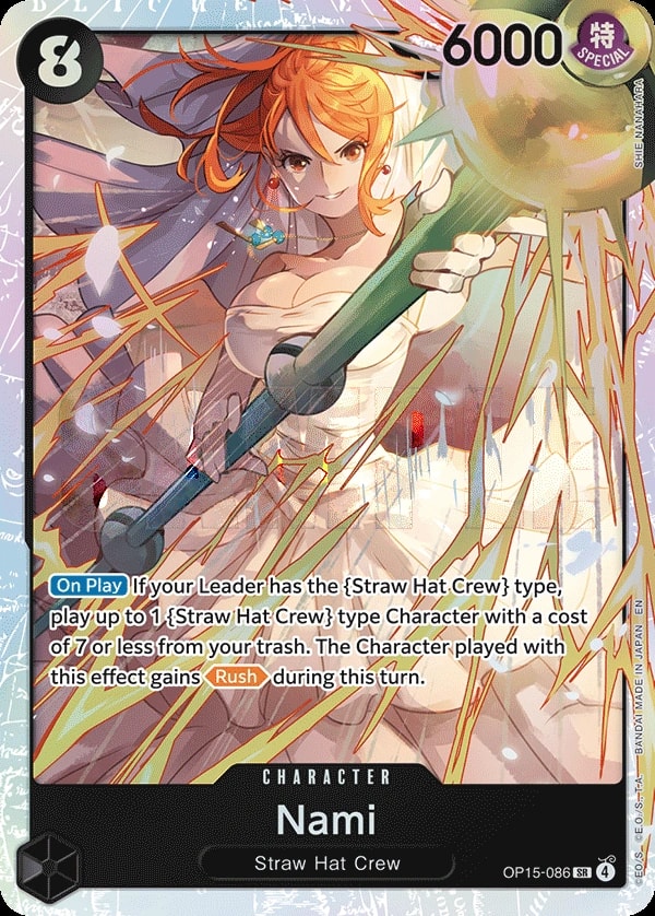 Nami OP15-086 One Piece card