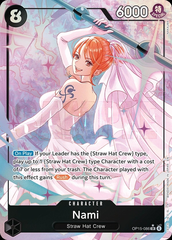 Nami (086) (OP15-086) One Piece card