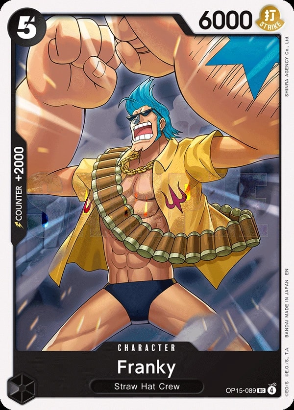 Franky (OP15-089) — Uncommon One Piece card