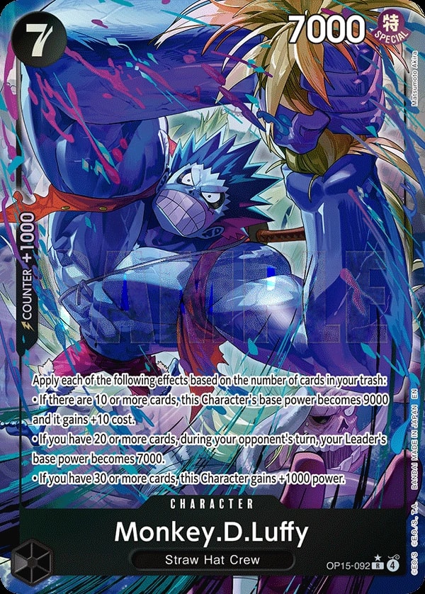 Monkey.D.Luffy (092) (OP15-092) One Piece card