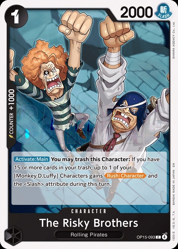 The Risky Brothers (OP15-093) — Common One Piece card
