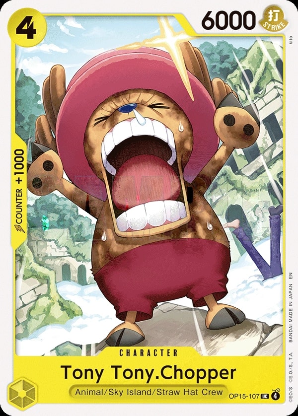 Tony Tony.Chopper (OP15-107) — Uncommon One Piece card