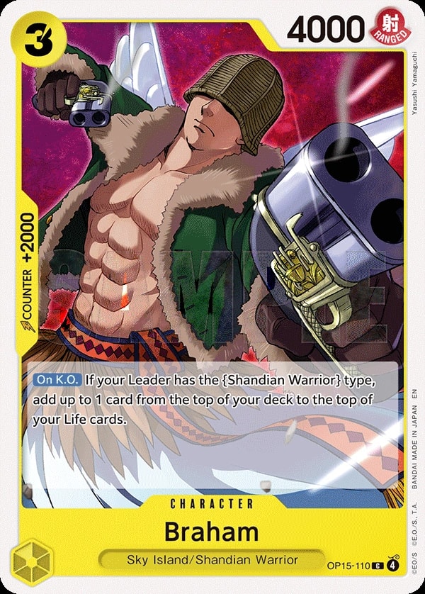 Braham (OP15-110) — Common One Piece card