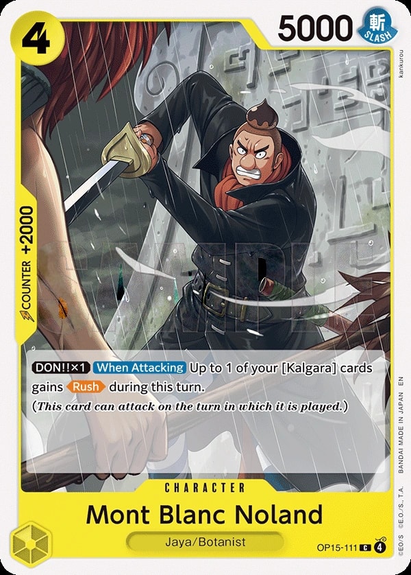 Mont Blanc Noland (OP15-111) — Common One Piece card