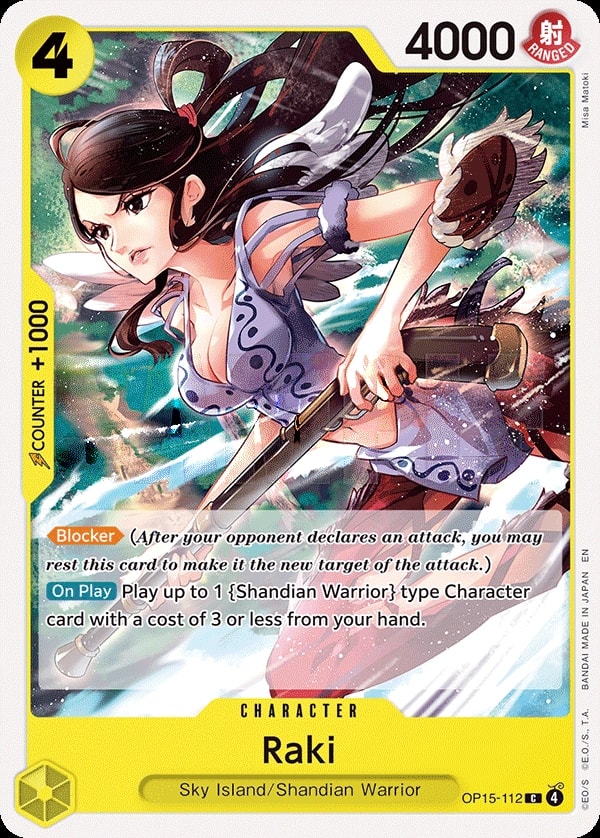 Raki (OP15-112) — Common One Piece card