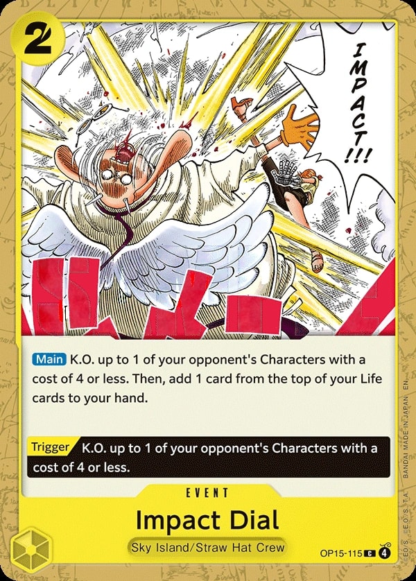 Impact Dial (OP15-115) — Common One Piece card