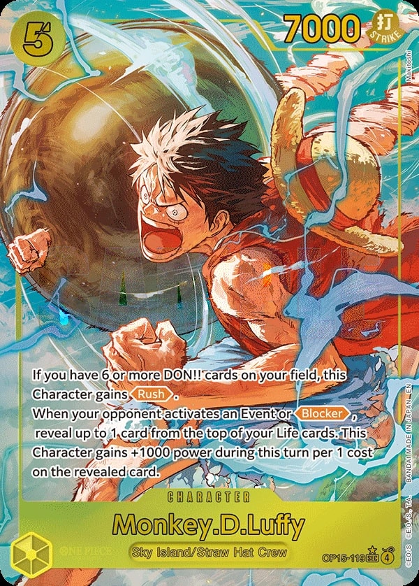Monkey.D.Luffy (119) (OP15-119) One Piece card