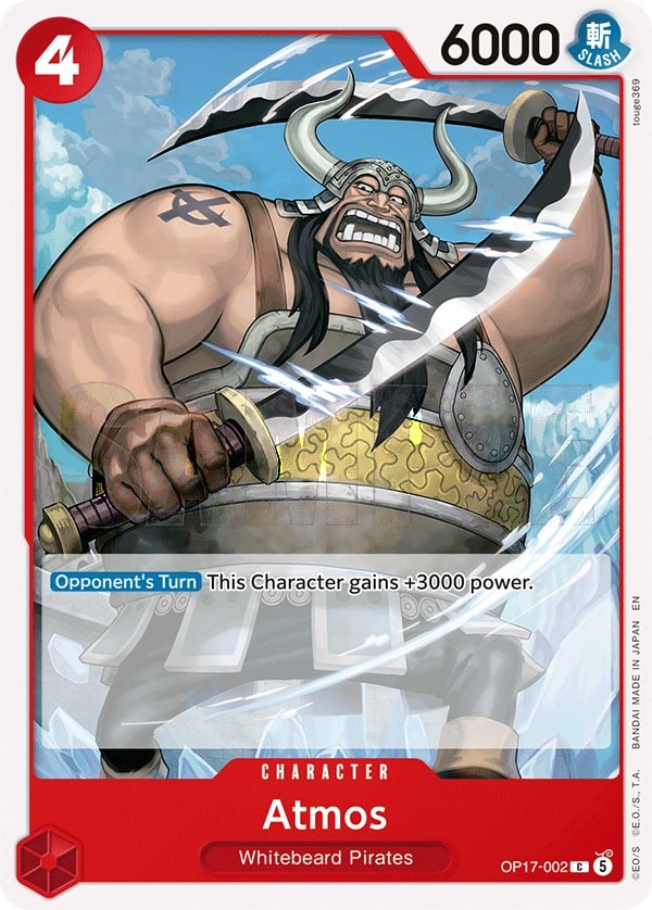 Atmos OP17-002 One Piece card