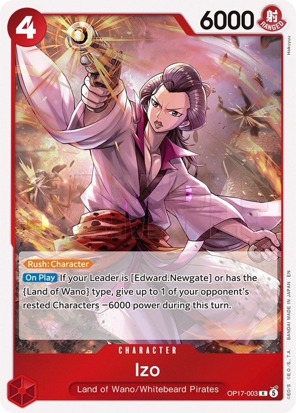 Izo OP17-003 One Piece card