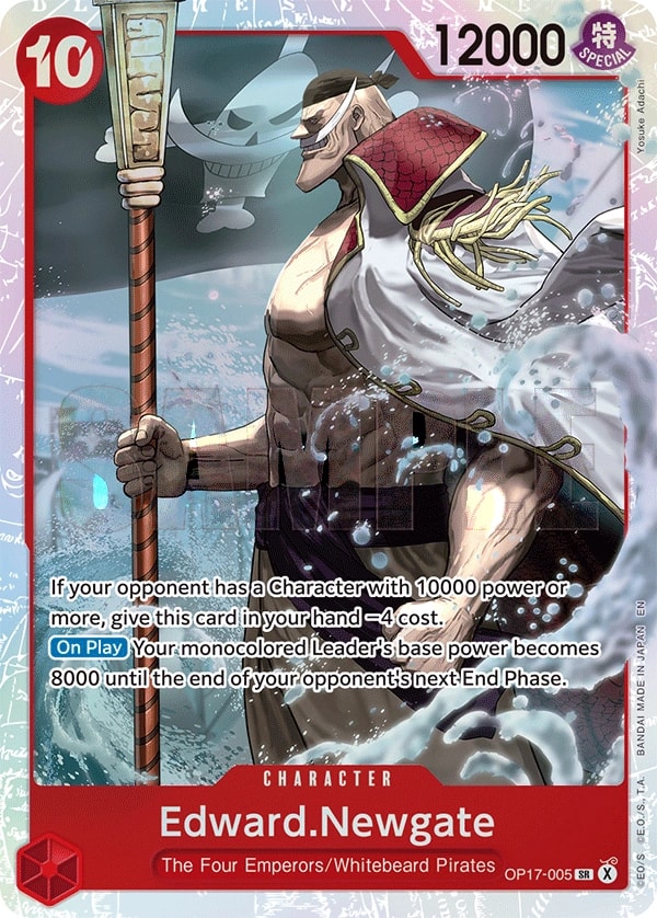 Edward.Newgate OP17-005 One Piece card