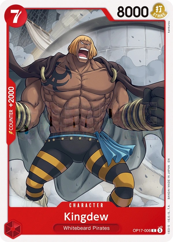 Kingdew OP17-006 One Piece card