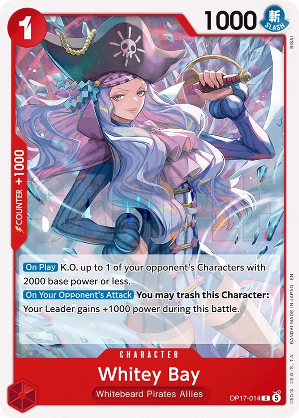 Whitey Bay OP17-014 One Piece card